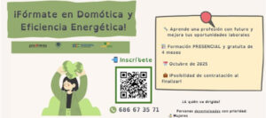 Formación gratuita en domótica y eficiencia energética