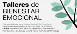 Comienzan los talleres gratuitos de bienestar emocional en Palma Palmilla